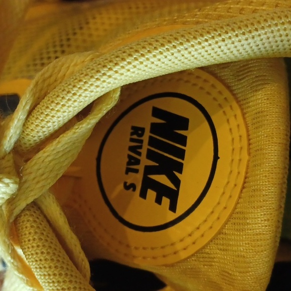 Nike Track Running Shoes, Rival S, golden yellow,  sz 12 - Picture 7 of 7